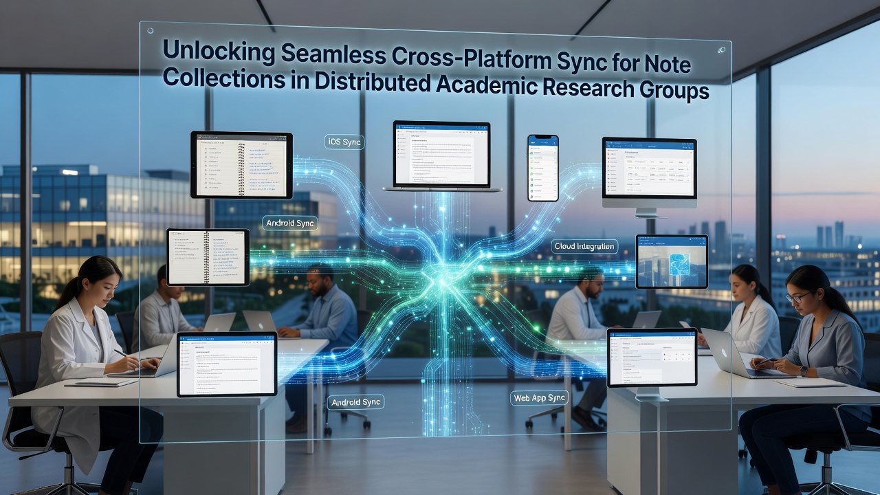 Unlocking Seamless Cross-Platform Sync for Note Collections in Distributed Academic Research Groups